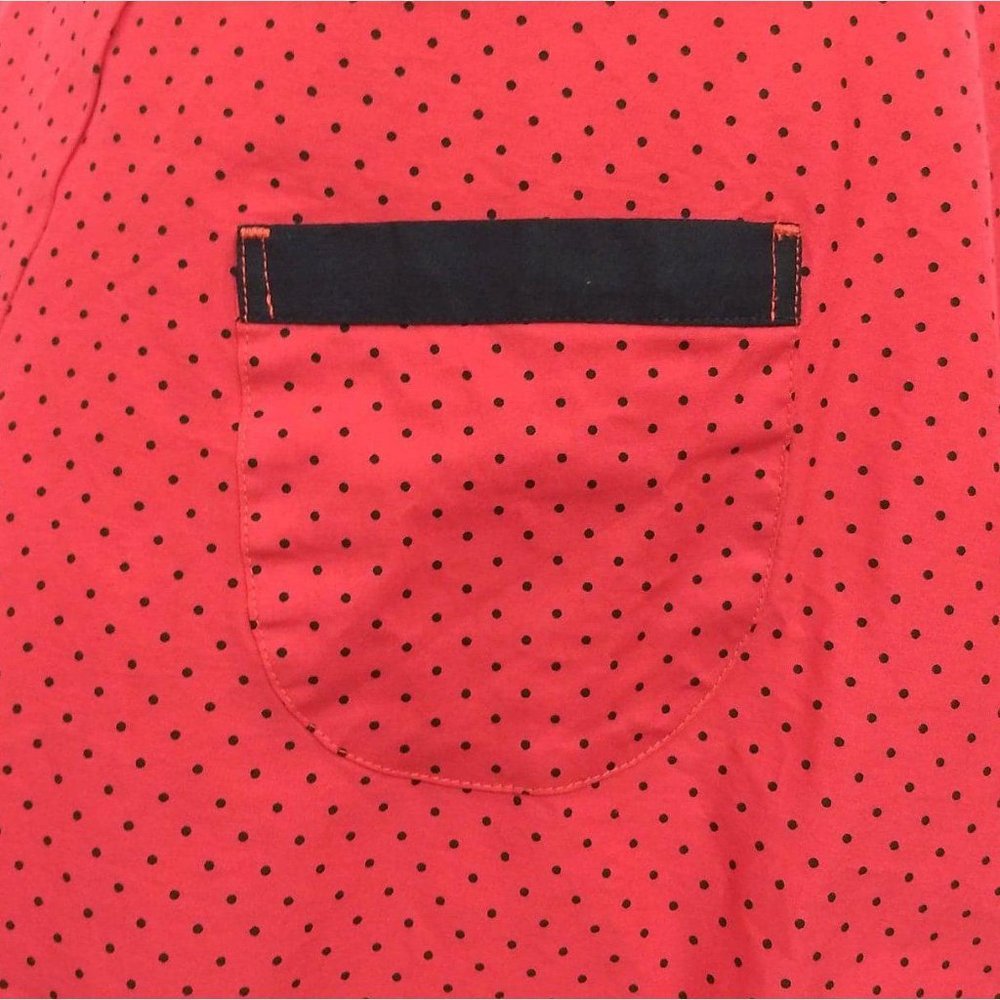 Hell Bunny Vanity Dotted Dress in Red - Picture 7 of 8